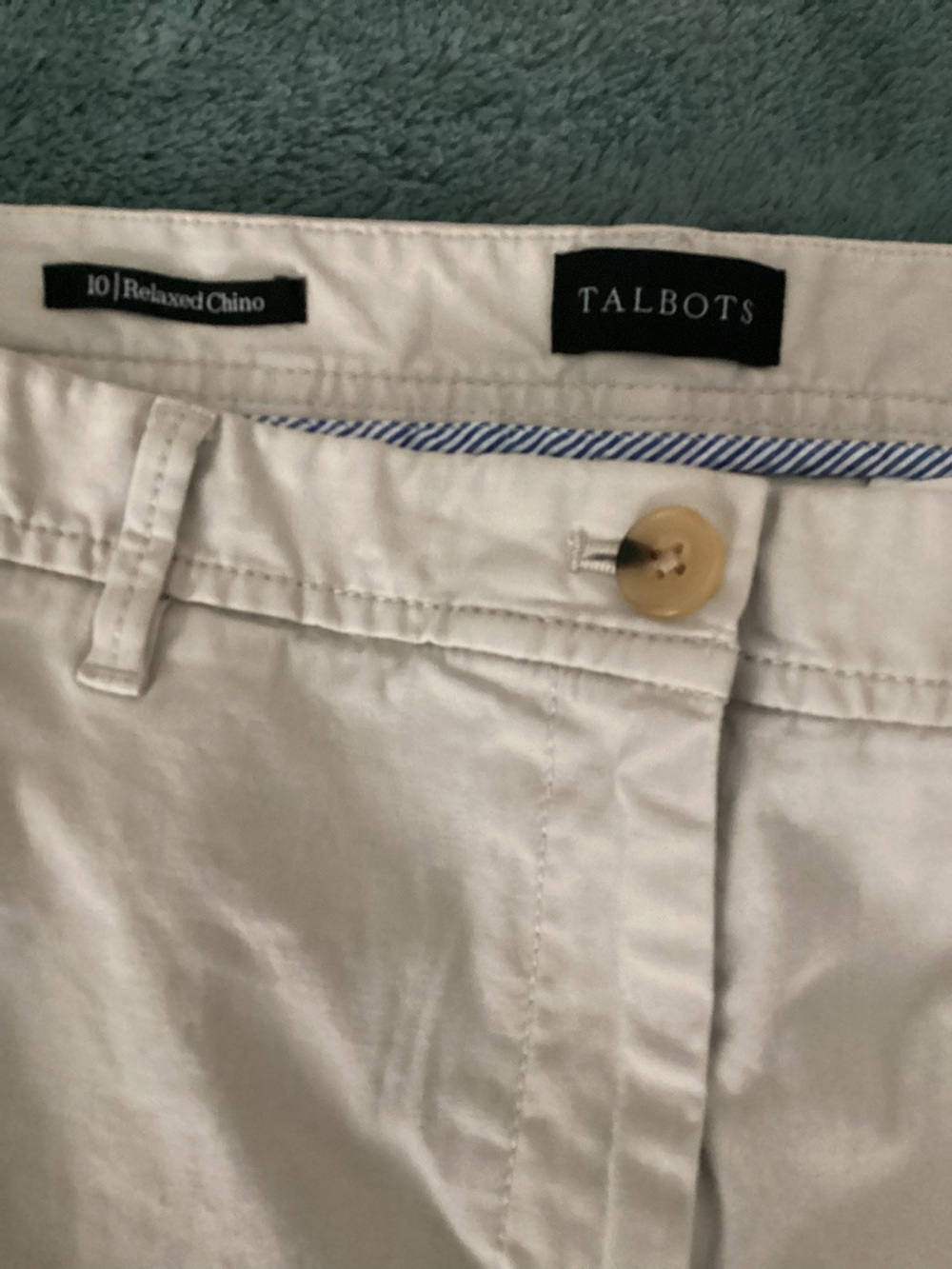 Women’s Talbots relaxed Chino size 10
